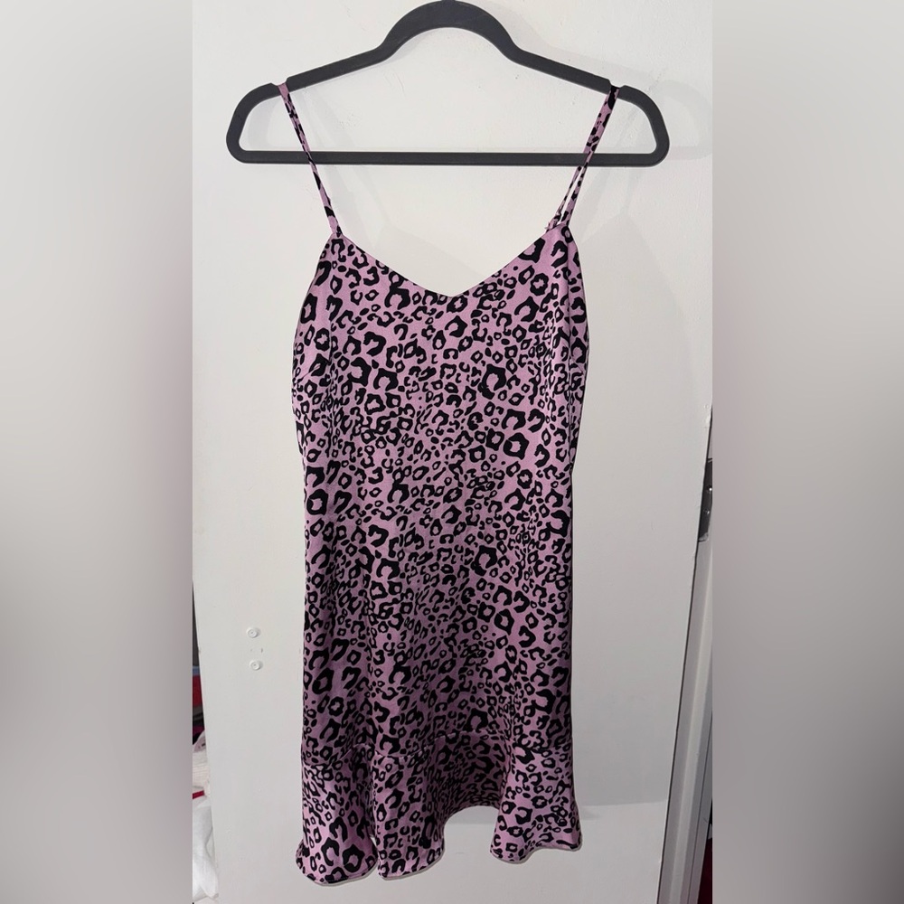 Aqua Pink Ruffled Mini Sundress - Picture 4 of 6
